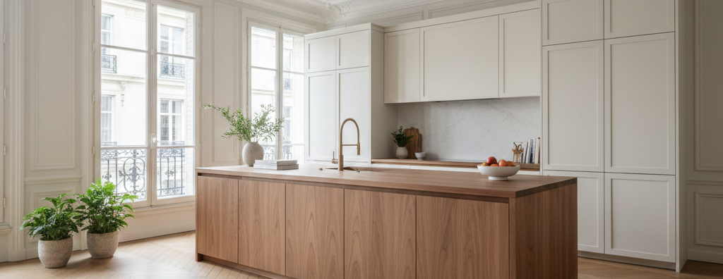 Cuisine chêne blanc